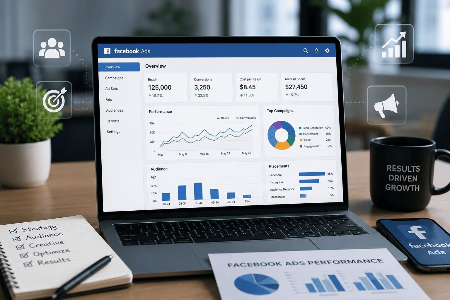 Facebook ads services for your startups and small business