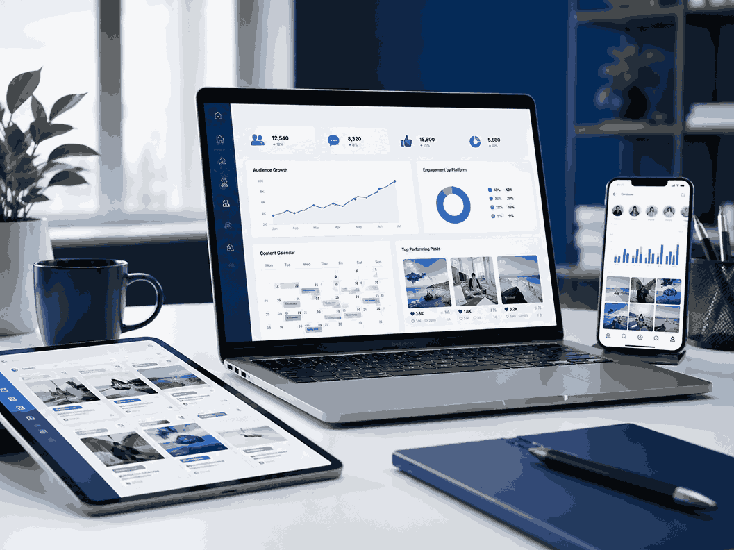 OzoPro social media marketing strategy and campaign services for growing businesses