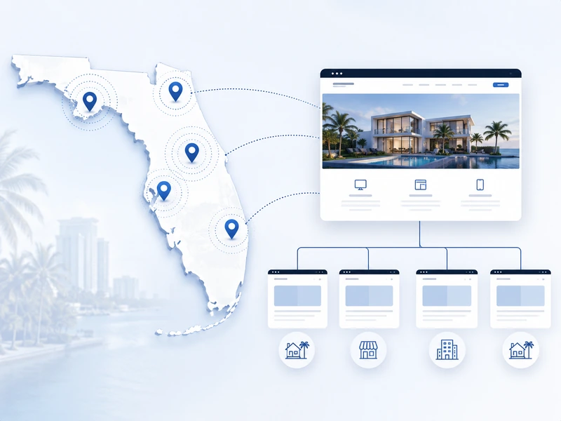 Florida multi-location website architecture planning