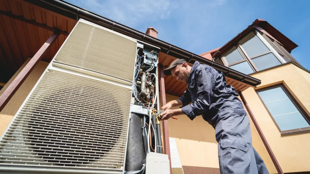 Local HVAC company SEO case study with qualified lead and top keyword growth