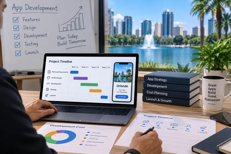 Orlando App Cost and Timeline Planning App cost and timeline planning for an Orlando mobile app build