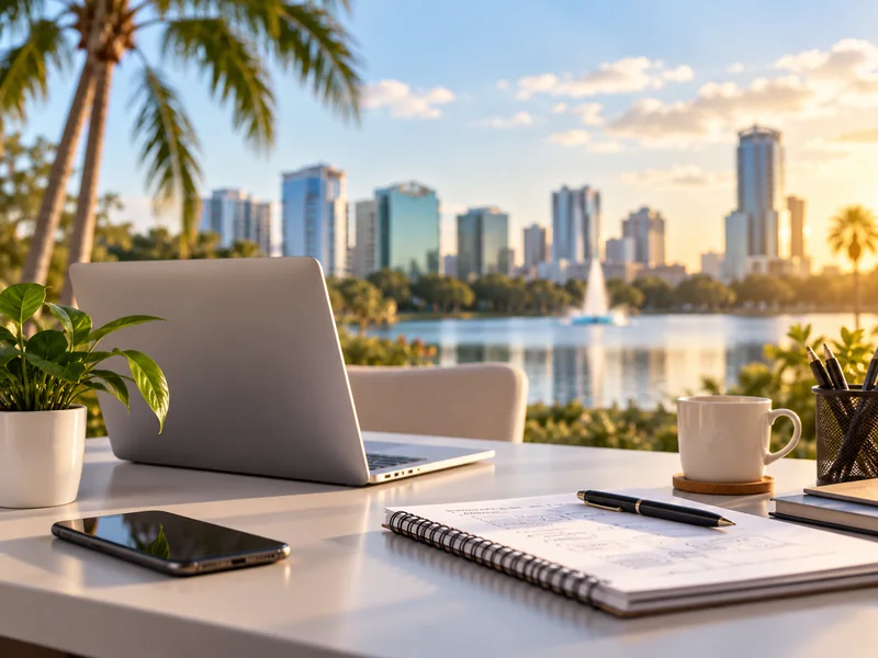 Digital marketing agency in Orlando strategy workspace