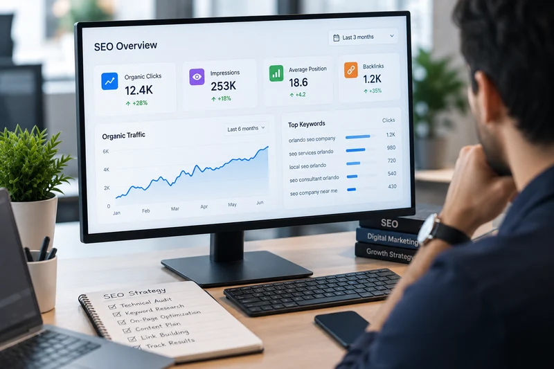 Orlando SEO audit, scope and priority planning