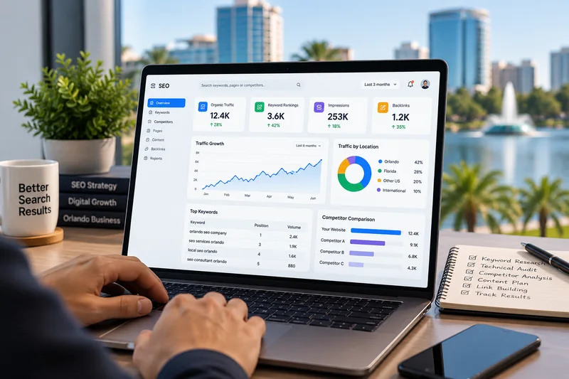 Orlando SEO company strategy and search optimization