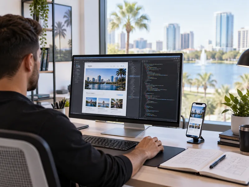Orlando web design and development planning for responsive business websites