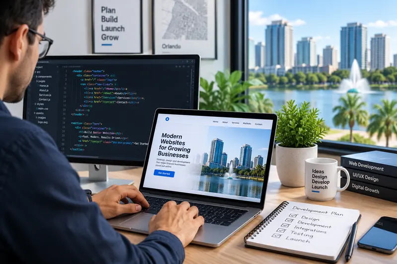 Orlando web development, custom coding and integrations